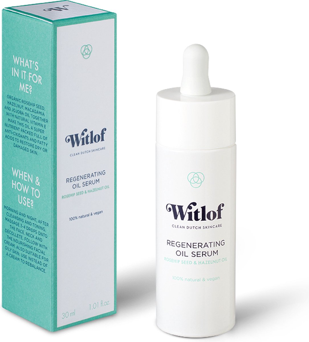 Witlof Skincare Regenerating Oil Serum Gezichtsserum 30ml