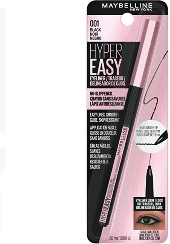 Maybelline Hyper Easy Eyeliner - 001 Black