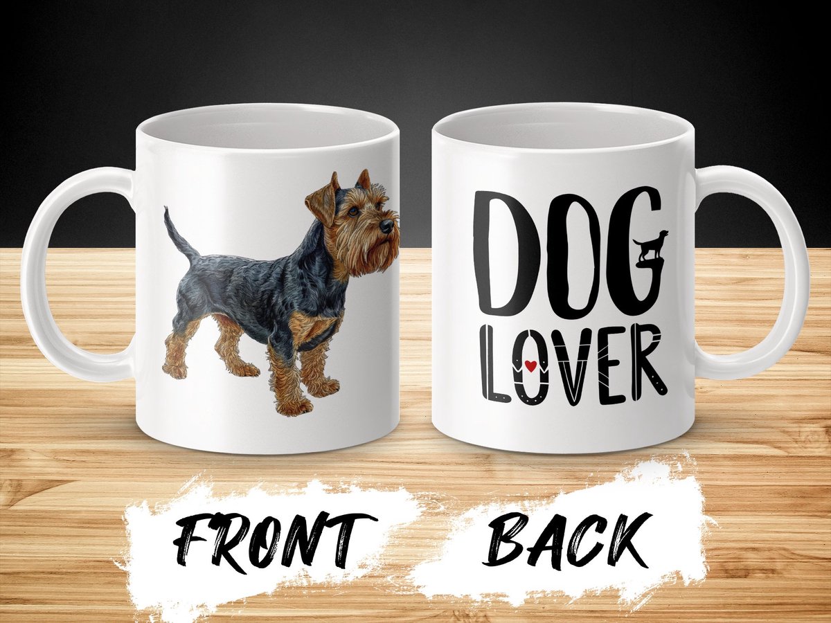 Mok Welsh Terrier Dog / hond - dog lover