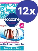 Ecozone Ontkalker voor Ketel en Strijkijzer (12x 80gr)