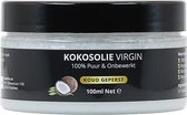 Kokosolie Extra Virgin 100ml | 100% Puur & Onbewerkt | Food Grade | Koudgeperst Kokosnootvet voor de Huid, Haar en Lichaam
