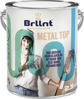 Brllnt Metal Top RAL 5021 Waterblauw | 2,5 Liter