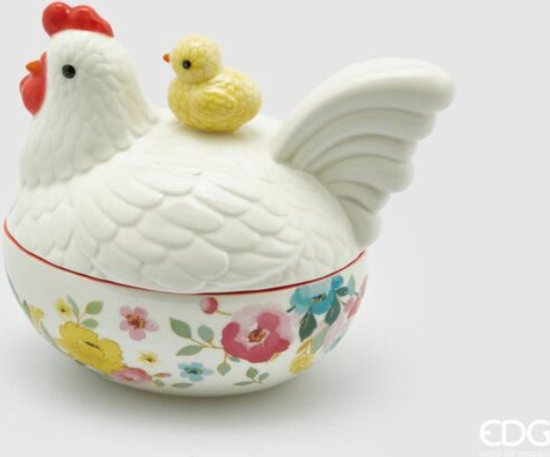 EDG Enzo de Gasperi Vaso Arance Anfora H23 D22 cm Bianco - Le Gioie