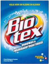 Biotex Voorwas & Waskrachtversterker Waspoeder - 4 x 2 kg (100 wasbeurten)