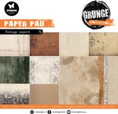 Design Paper pad Vintage papers - Grunge collection nr. 136