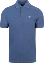 Barbour Poloshirt Blauw - Maat L - Heren