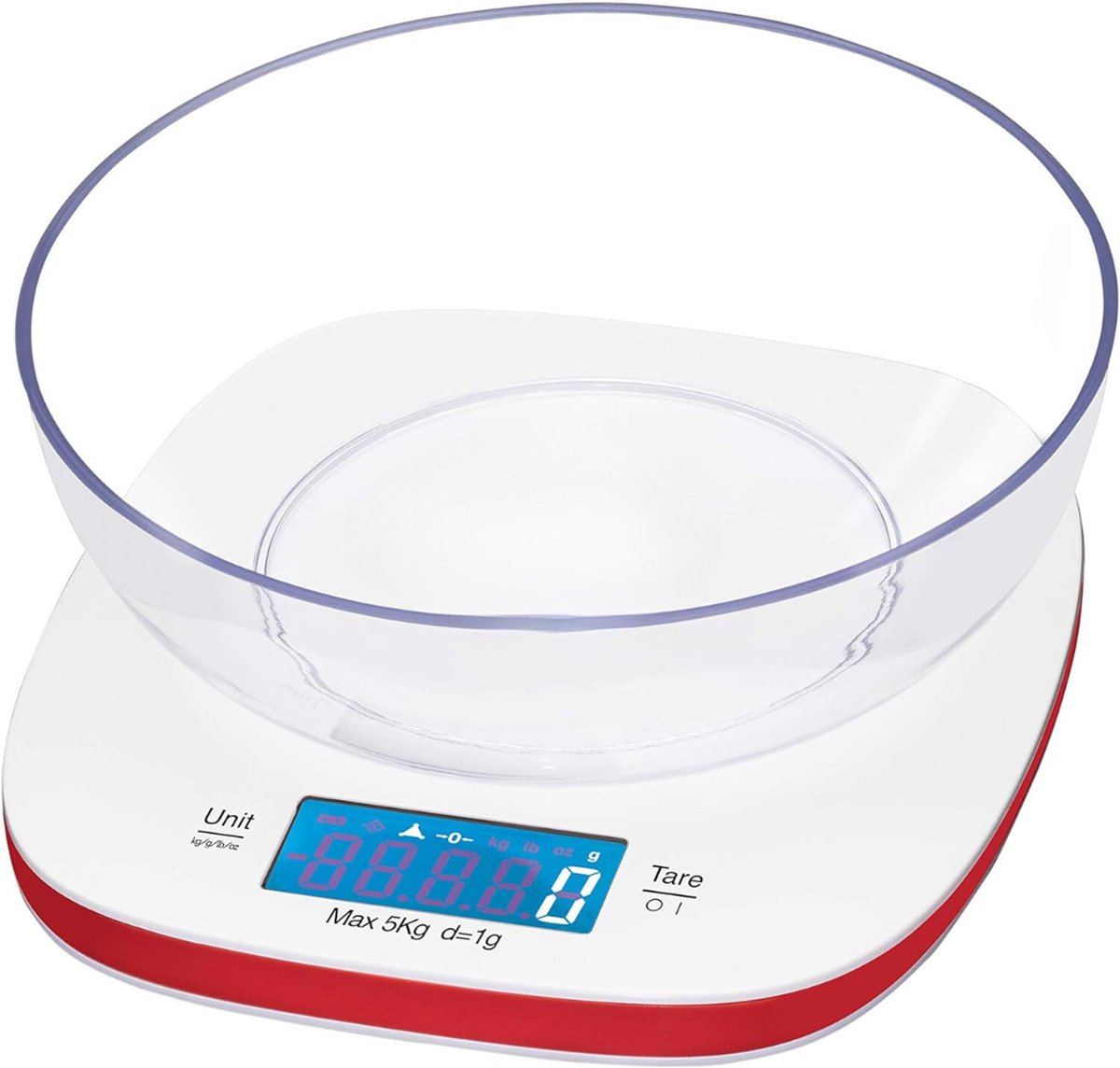 Keukenweegschaal - Weegschaal Keuken - Digitale Weegschaal - Precisie Weegschaal - LCD Scherm