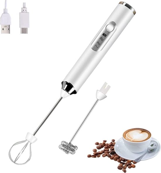 Melkopschuimer Elektrisch - Melkschuimer Elektrisch - Meerdere Functies - Koffie Mixer - Milk Frother - Premium