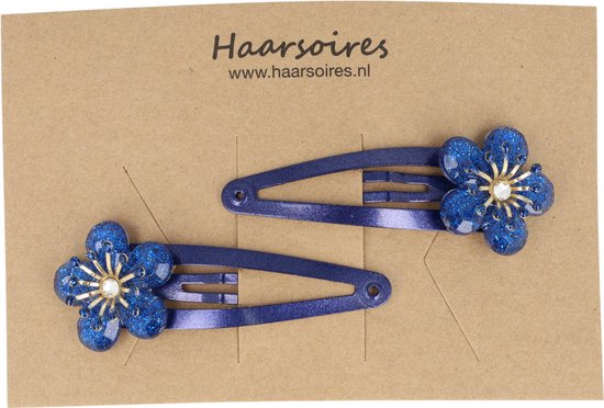 Haarspeld Bloem Blad Strass - Parel & strass - Luxe Patentspeld Haarspeld Bloem Blad Strass - Parel & strass - Luxe Patentspeld