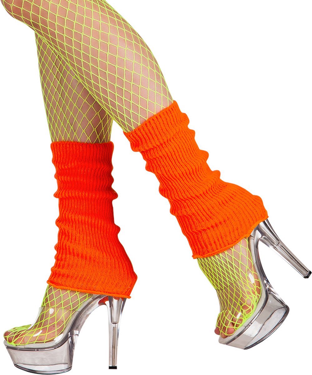*** Beebie`s Oranje Beenwarmers - One Size - van Heble® ***