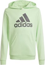 Adidas U BL kinder hoodie lichtgroen - Maat 164/170