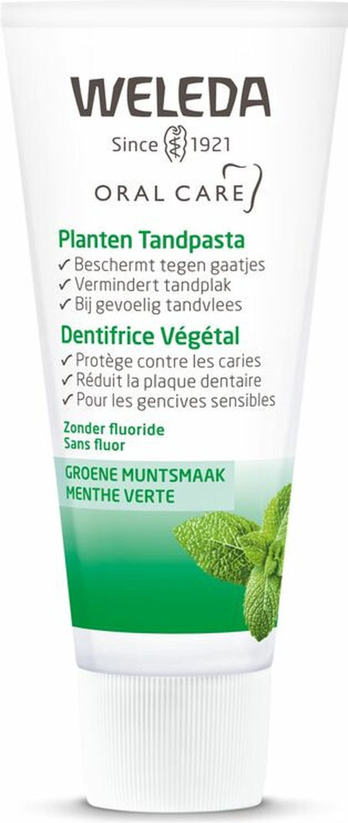 Bol.com WELEDA Tandpasta Planten - 4 x 75 ml - Voordeelverpakking aanbieding