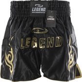 Legend Sports Logo (kick)boksshort Goud Maat M