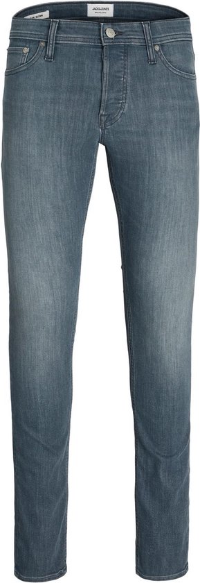 JACK & JONES Glenn Original loose fit - heren jeans - grijs denim - Maat: