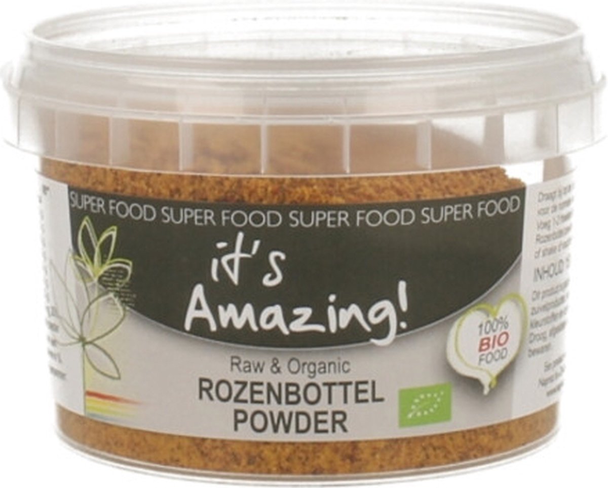 Goedkoopste It's Amazing Rozenbottelpoeder Bio 150 gr