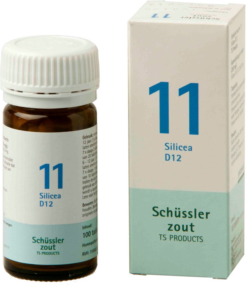 Goedkoopste Pfluger Schussler Zout nr 11 Silicea D12 - 1 x 100 tabletten