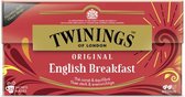 Twinings Thee English Breakfast 25 zakjes