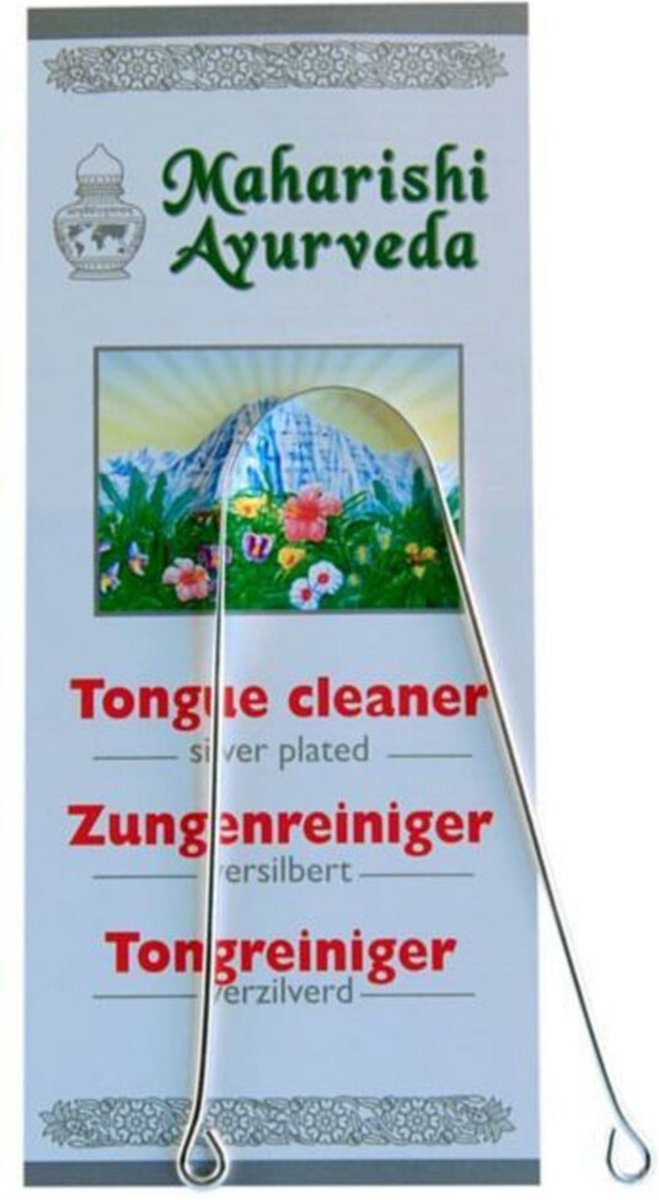 Goedkoopste Maharishi Ayurveda Tongreiniger Verzilverd
