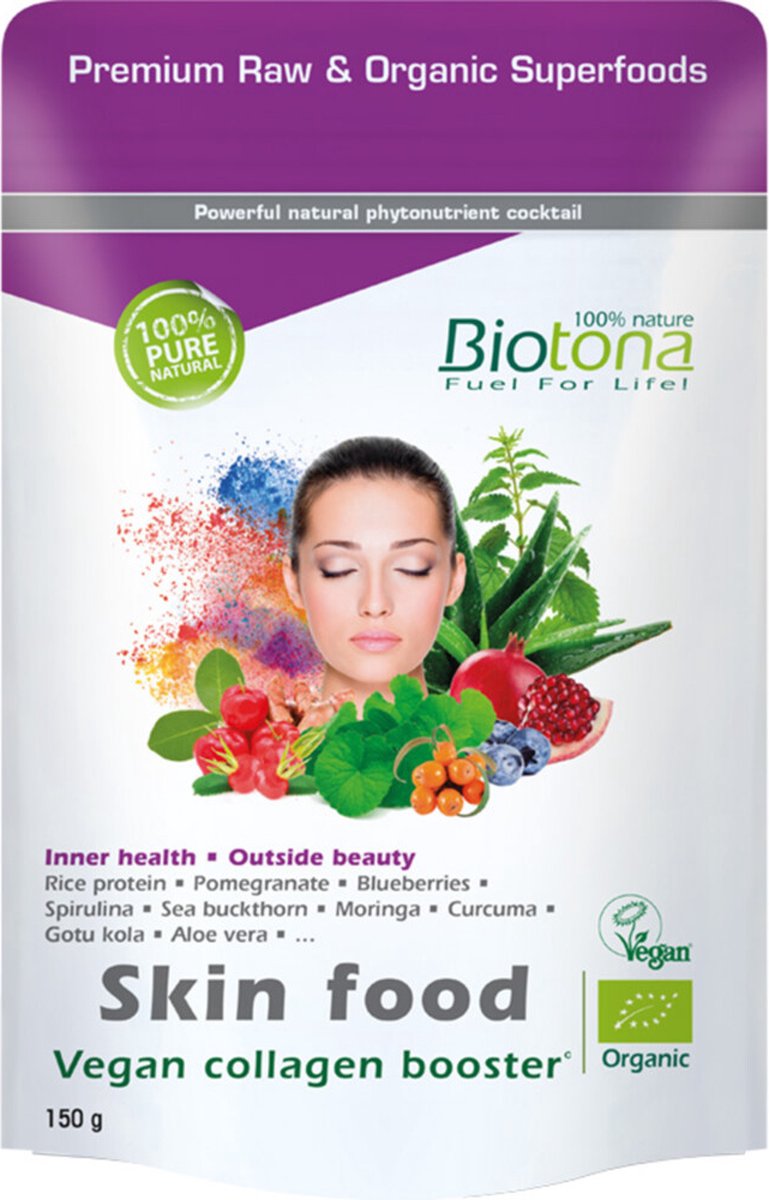 Goedkoopste Biotona Skin Food Raw Powder 150 gr
