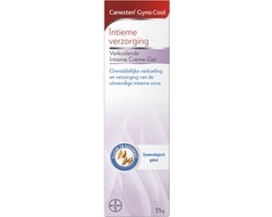 Canesten Gyno Cool Crème-gel 35g | Verkoelt, Verzacht en Hydrateert de Uitwendige Intieme Zone | met Havermout & Glycine | Zonder Parfum, Dermatologisch Getest