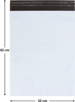 KURTT - Verzendzakken - Kleding - Webshop - 32x42 cm - Kledingzakken - verzending - verzendzak - verzendzakken voor kleding - verzendkosten - 50 stuks