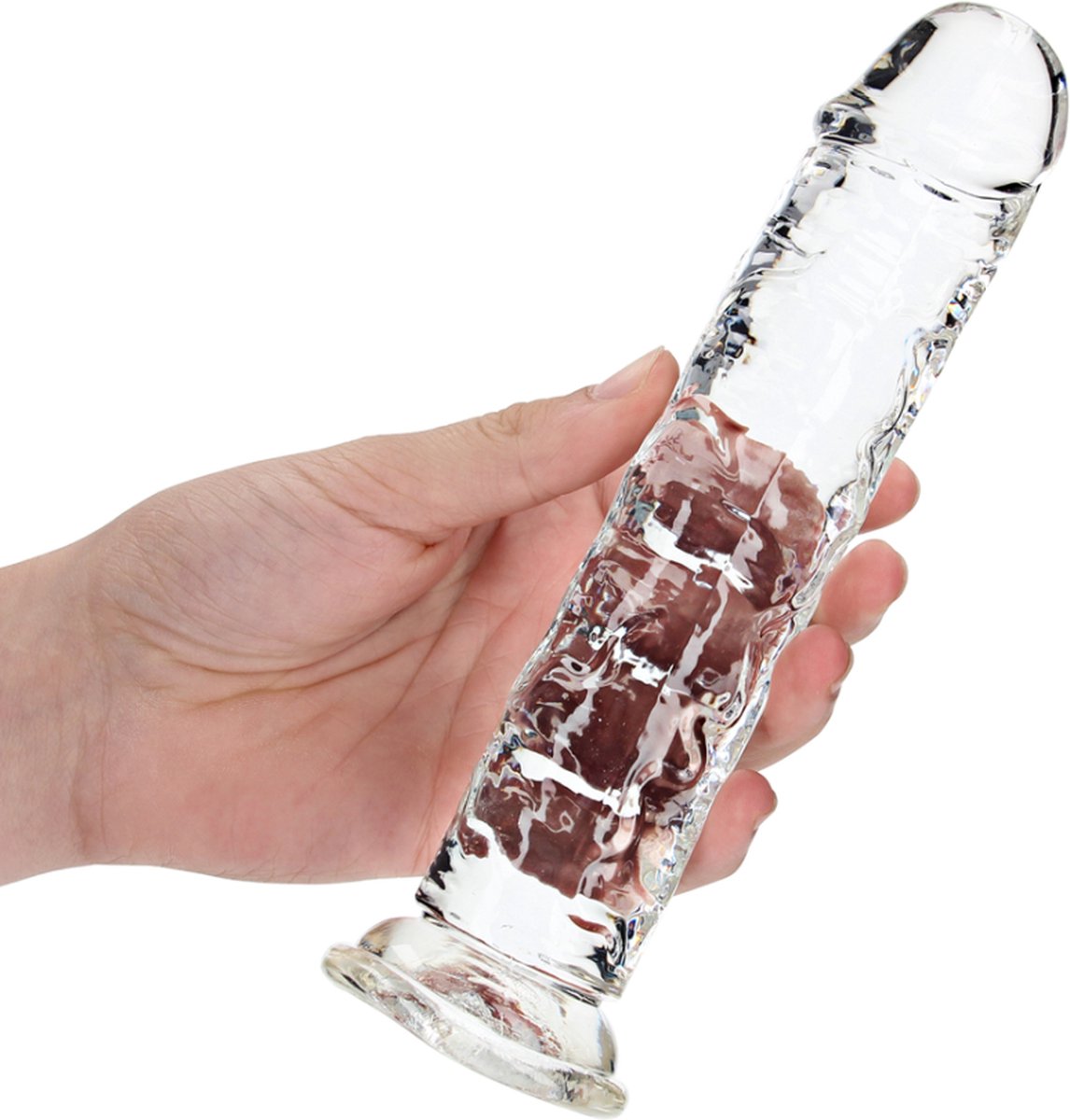 Goedkoopste Straight Realistic Dildo with Suction Cup - 8'' / 20