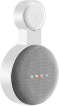 Ibley Houder voor Google Nest Mini wit - Luidsprekerstandaard - Nest Mini wandhouder stopcontact