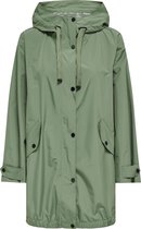 Only Jas Onlbritney Raincoat Cc Otw 15308596 Hedge Green Dames Maat - L
