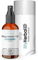 Aromel Extra Pure Magnesiumolie 100 ml (Natuurlijke massageolie tegen kniepijn, rugpijn, spierpijn)