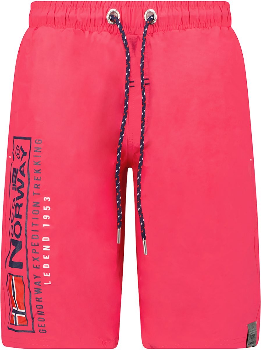 Geographical Norway Zwembroek Qoffroy Fluo Pink - XL