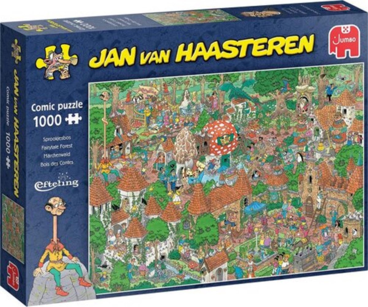 Jan van Haasteren Efteling Sprookjesbos puzzel – 1000 stukjes