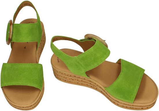 Gabor -Dames - groen - sandalen - maat 37