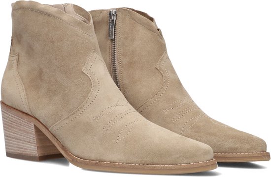 Paul Green 8125 Enkellaarsjes Enkelboots met rits Dames Beige Maat 39 bol