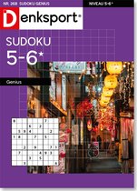 Denksport Puzzelboek Sudoku 5-6* genius, editie 268
