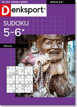 Denksport Puzzelboek Sudoku 5-6* genius, editie 269