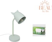 BEAU by Bo Bureaulamp Mintgroene oortjes met LED lampen E14