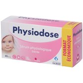 physiodose - sérum physiologique - 40 doses