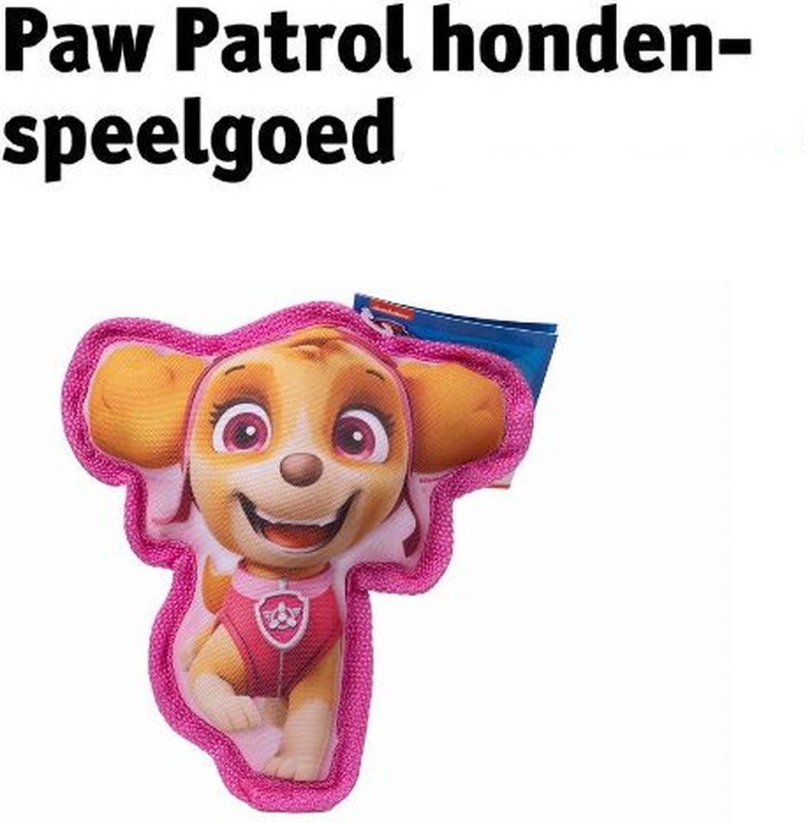 Paw Patrol Hondenspeelgoed - Piepkussen - Touw met Knop