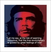 Kunstdruk Che Guevara iQuote 40x40cm