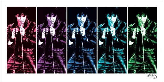 Pyramid Poster - Elvis Presley Comeback Special Pop - 50 X 100 Cm - Multicolor