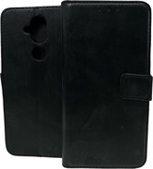 Portemonnee Book Case Hoesje Geschikt voor: Nokia 8.1 - Zwart