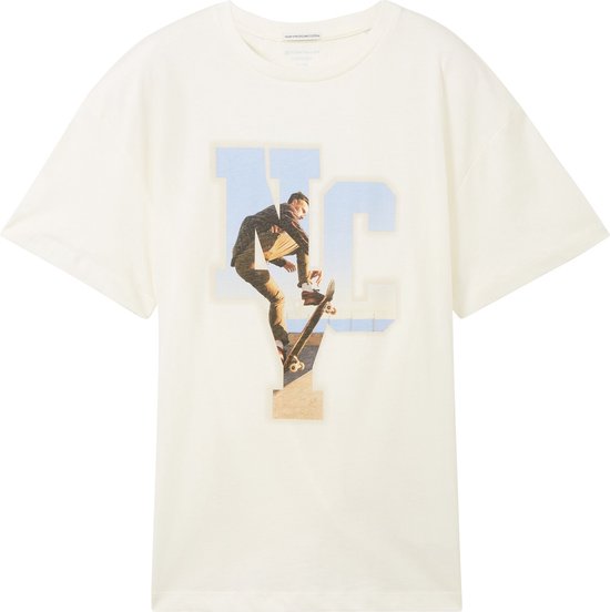 TOM TAILOR t-shirt imprimé oversize T-shirt Garçons - Taille 164