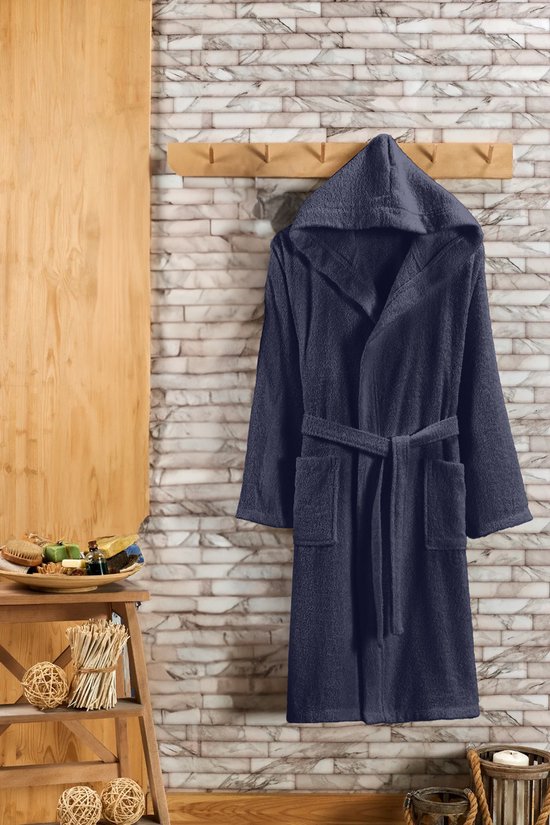 Sauna - Ochtendjas - Antraciet - Badstof - Wellness - Valt M