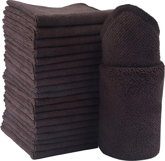 KinHwa Wasdoek zwart vaatdoek zwarte wafeldoek