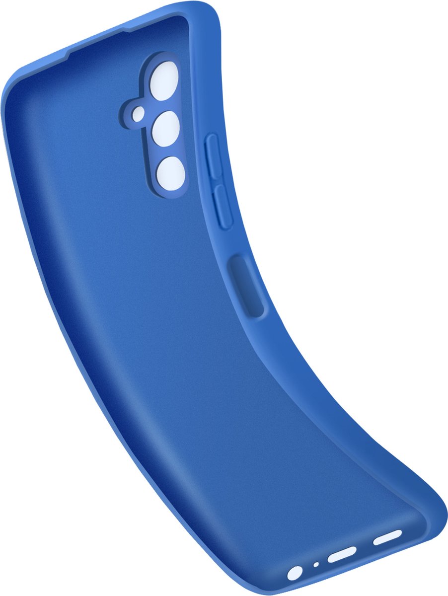 Bigben Connected, Samsung Galaxy A25 Soft Touch Case met Matte Afwerking - Bigben Blauw, Blauw