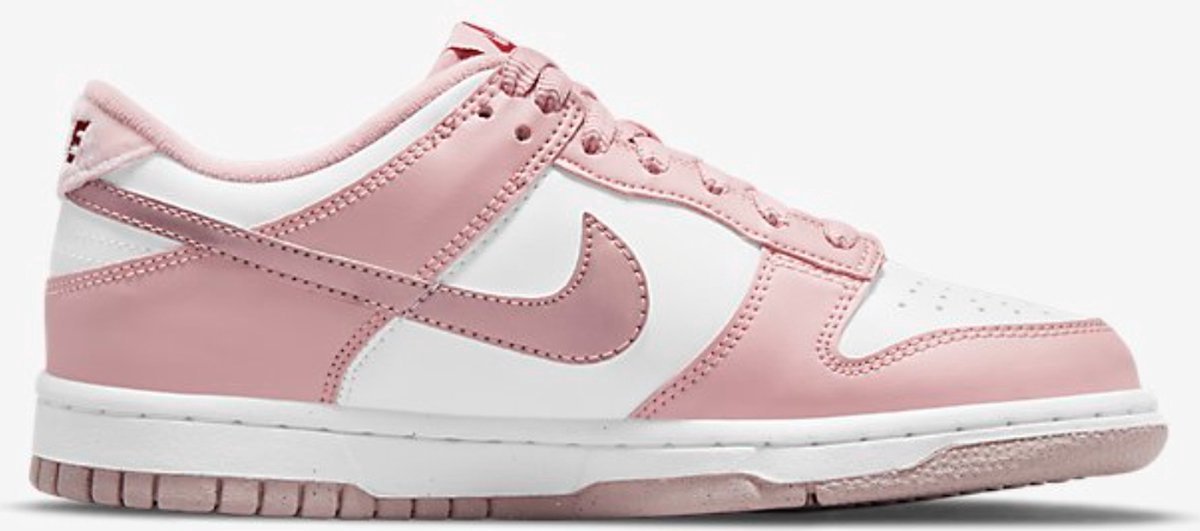 Nike Dunk Low Sneakers Unisex Velvet Roze