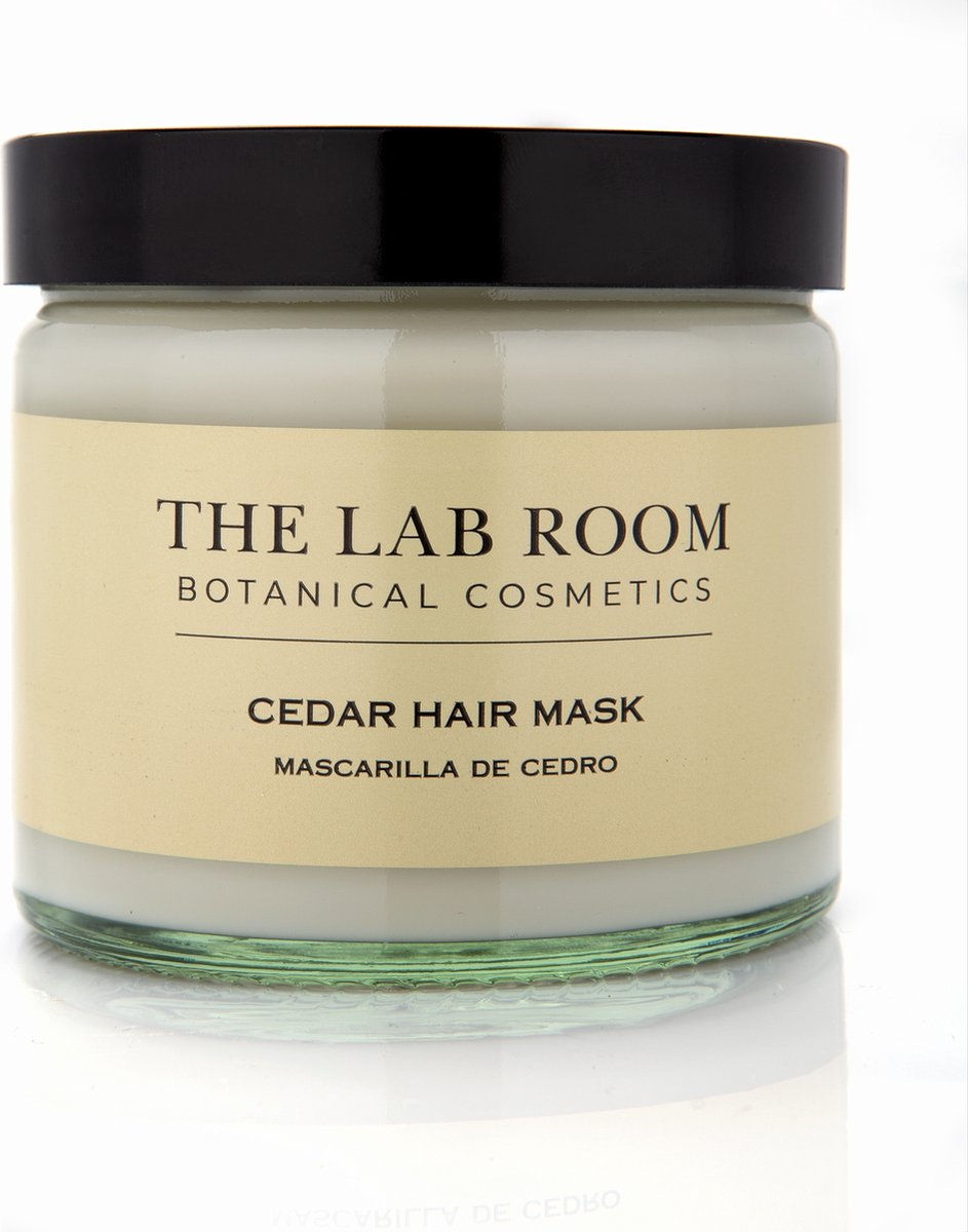 The Lab Room - Cedar Hair Mask - Haarmasker - Voedend en Hydraterend - Biologisch - 250 ml