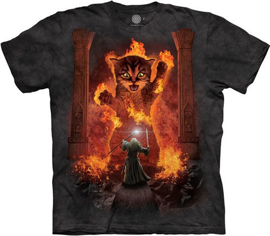 The Mountain T-shirt You Shall Not Pass Kitten T-shirt unisexe taille 3XL