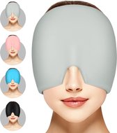Migraine muts - Migraine masker - Hoofdpijn masker - Warmte en koude therapie - Herbruikbaar - Anti migraine - Must have tijdens hoofdpijn!
