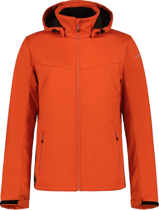 Icepeak Biggs Softshell Jacket - Orange - Outdoor Kleding - Jassen - Winddichte jassen